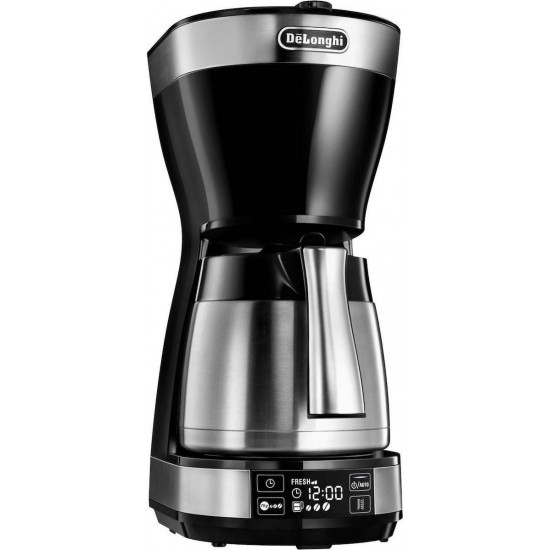 De'Longhi ICM16731 Προγραμματιζόμενη Καφετιέρα Φίλτρου 1200W Black De'Longhi ICM16731 Προγραμματιζόμενη Καφετιέρα Φίλτρου 1200W Black