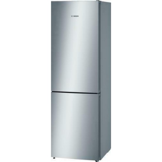 Bosch Ψυγειοκαταψύκτης 326lt Total NoFrost Υ186xΠ60xΒ66εκ. Metal Look KGN36VLED Bosch Ψυγειοκαταψύκτης 326lt Total NoFrost Υ186xΠ60xΒ66εκ. Metal Look KGN36VLED
