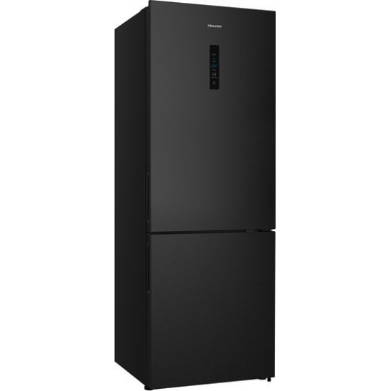 Hisense RB645N4BFE Ψυγειοκαταψύκτης 495lt Total NoFrost Υ200xΠ70.4xΒ69.4εκ. Μαύρος