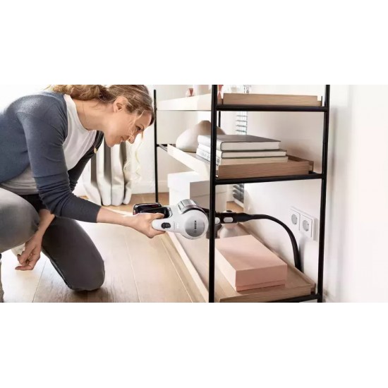 Bosch Unlimited 7 Επαναφορτιζόμενη Σκούπα 2 σε 1 Stick & Χειρός 18V White