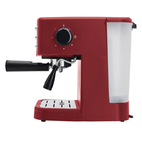 Singer ES-851R Μηχανή Espresso 850W Πίεσης 20bar Aroma Red