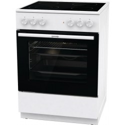 Gorenje GEC6A41WC Κουζίνα 71lt με Κεραμικές Εστίες Π60εκ. Λευκή