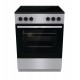 Gorenje GEC6A41SC Κουζίνα 71lt με Κεραμικές Εστίες Π60εκ. Inox