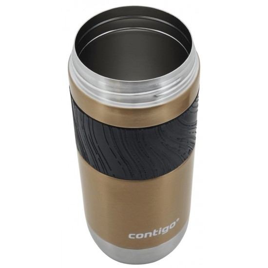 Contigo Thermal Ποτήρι Θερμός Ανοξείδωτο 470ml Golden 2174607