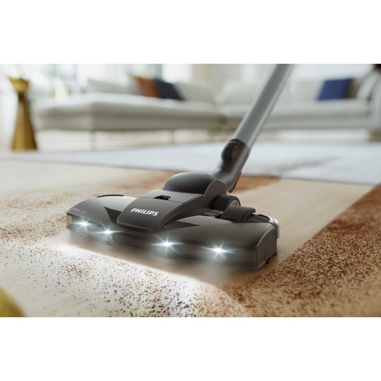Philips XD8122/10 Ηλεκτρική Σκούπα 900W με Σακούλα 4lt Μαύρη