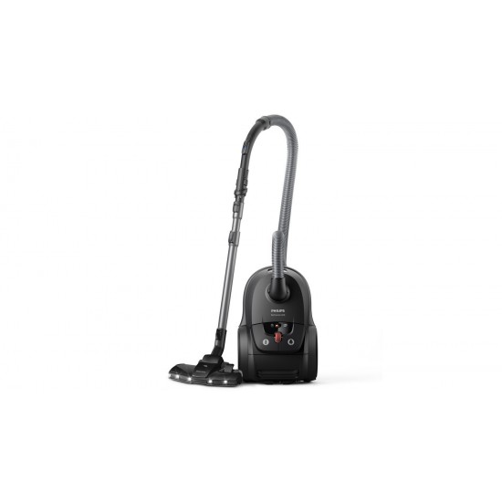 Philips XD8122/10 Ηλεκτρική Σκούπα 900W με Σακούλα 4lt Μαύρη