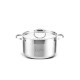 Izzy Cosmopolitan Βαθιά Ανοξείδωτη Κατσαρόλα 3lt / 20cm 166229