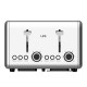Life Brekky 221-0423 Φρυγανιέρα 4 Θέσεων 1500W Inox