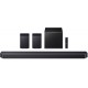 Samsung HW-Q930F Soundbar 9.1.4 Bluetooth, HDMI και Wi-Fi με Ασύρματο Subwoofer και Τηλεχειριστήριο Μαύρο
