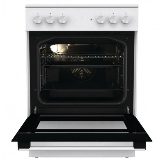 Gorenje GEC6A41WC Κουζίνα 71lt με Κεραμικές Εστίες Π60εκ. Λευκή