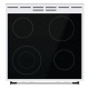 Gorenje GEC6A41WC Κουζίνα 71lt με Κεραμικές Εστίες Π60εκ. Λευκή