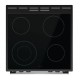 Gorenje GEC6A41SC Κουζίνα 71lt με Κεραμικές Εστίες Π60εκ. Inox