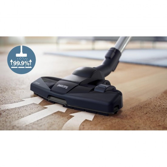Philips XD5122/10 5000 Series Ηλεκτρική Σκούπα 900W με Σακούλα 4lt Γκρι