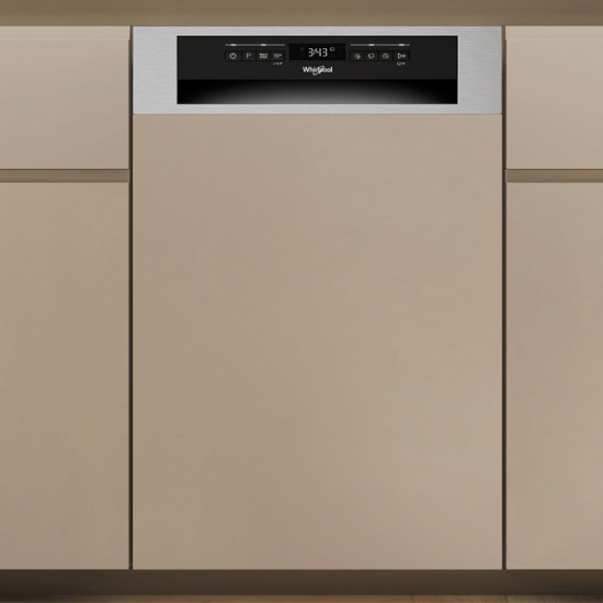Whirlpool Εντοιχιζόμενο Πλυντήριο Πιάτων για 10 Σερβίτσια Π44.5xY82εκ. Μπεζ WH6PB10BS7A0