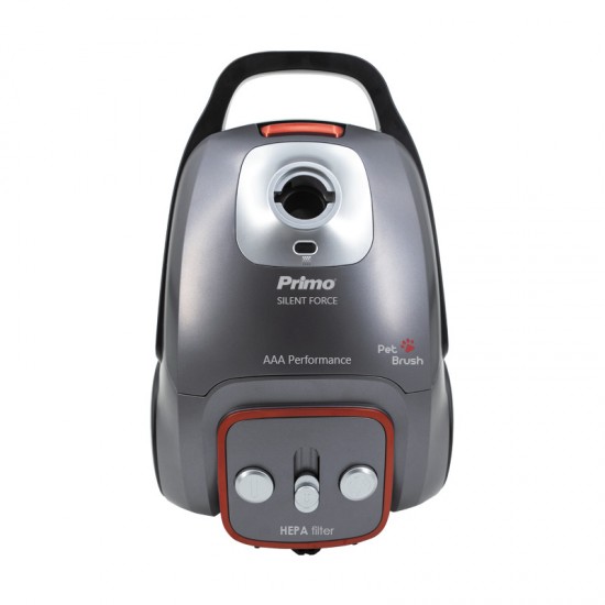 Primo PRVC-40489 Ηλεκτρική Σκούπα 700W με Σακούλα 3lt Γκρι