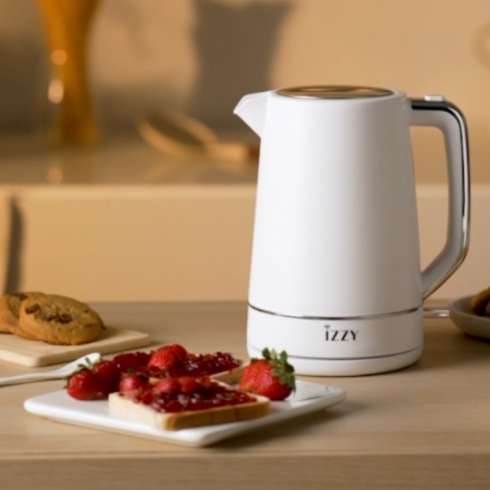 Izzy IZ-3028 Βραστήρας 1.7lt 2200W Λευκός 224635 Izzy IZ-3028 Βραστήρας 1.7lt 2200W Λευκός 224635