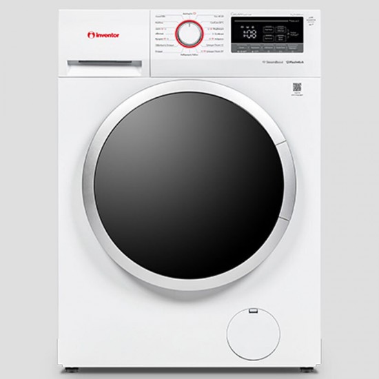 Inventor Πλυντήριο Ρούχων 7kg με Τεχνολογία Ατμού 1400 Στροφών GA0714W