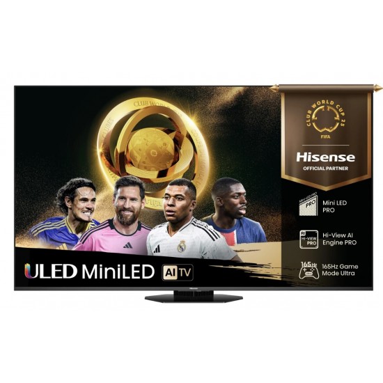 Hisense Smart Τηλεόραση 55" 4K UHD Mini LED 55U8Q (2025)