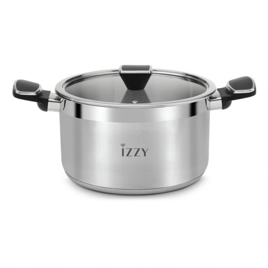 Izzy Top Chef Βαθιά Ανοξείδωτη Κατσαρόλα 26cm 225021 Izzy Top Chef Βαθιά Ανοξείδωτη Κατσαρόλα 26cm 225021