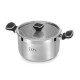Izzy Top Chef Ανοξείδωτη Κατσαρόλα Φριτέζα 24cm 225157