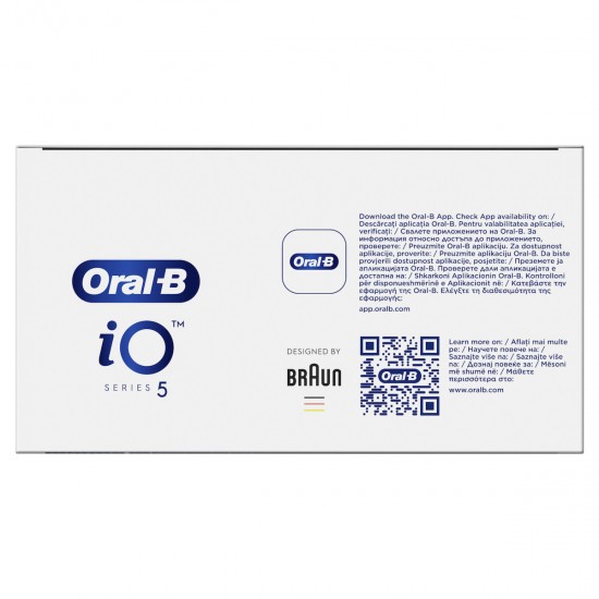 Oral-B IO Series 5 Ηλεκτρική Οδοντόβουρτσα με Αισθητήρα Πίεσης και Θήκη Ταξιδίου Pink
