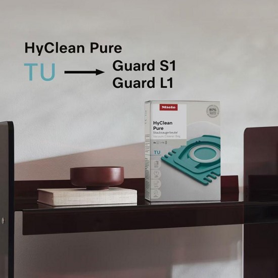 Miele Guard L1 Ηλεκτρική Σκούπα 890W με Σακούλα 3.5lt Κόκκινη