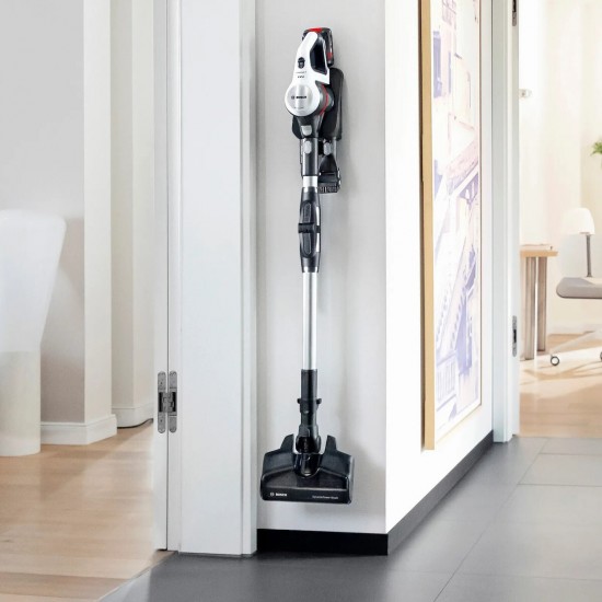 Bosch Unlimited 7 Επαναφορτιζόμενη Σκούπα 2 σε 1 Stick & Χειρός 18V White