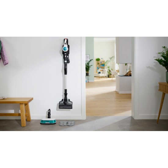 Bosch Unlimited 7 BCS71HYG1  Επαναφορτιζόμενη Σκούπα 2 σε 1 Stick & Χειρός 18V Τιρκουάζ