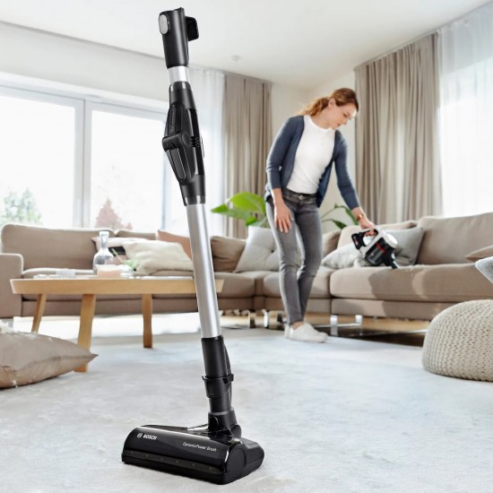 Bosch Unlimited 7 Επαναφορτιζόμενη Σκούπα 2 σε 1 Stick & Χειρός 18V White