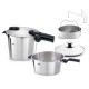 Fissler Vitaquick Premium Set Quattro Χύτρες Ταχύτητας 8lt + 4lt + Καλάθι Ατμού