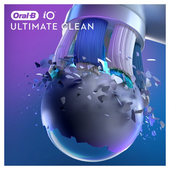 Oral-B iO Ultimate Clean Ανταλλακτικές Κεφαλές για Ηλεκτρική Οδοντόβουρτσα 2τμχ