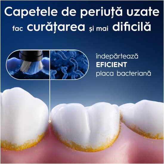 Oral-B iO Ultimate Clean Ανταλλακτικές Κεφαλές για Ηλεκτρική Οδοντόβουρτσα 2τμχ