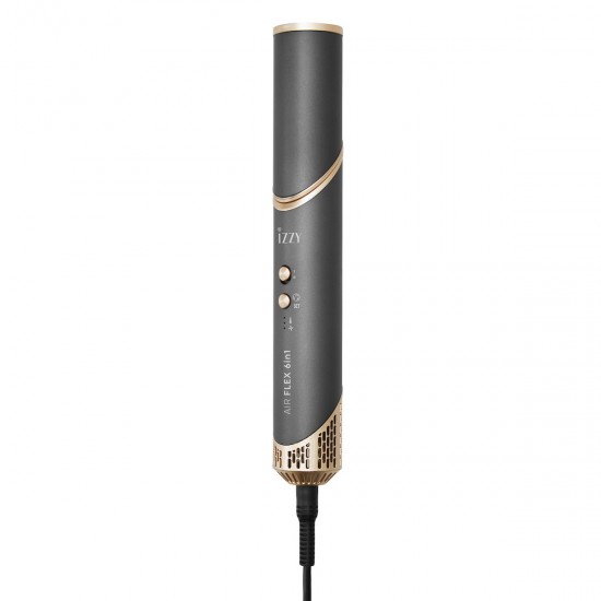 Izzy Multistyler Airflex 6 in 1 Ηλεκτρική Βούρτσα με Αέρα για Ίσιωμα και Μπούκλες 1500W IZ-7212