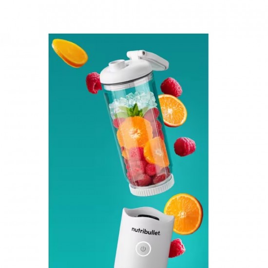 NutriBullet Flex Μπλέντερ για Smoothies 0.59lt Λευκό NBP013.W