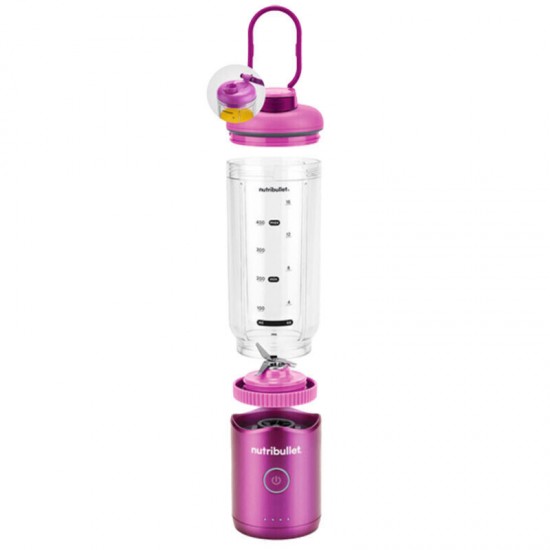 NutriBullet Flex Μπλέντερ για Smoothies 0.59lt Μωβ NBP013.VT
