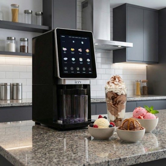 Izzy Italian Gelato IZ-2045 Παγωτομηχανή 3x650ml Μαύρη Izzy Italian Gelato IZ-2045 Παγωτομηχανή 3x650ml Μαύρη