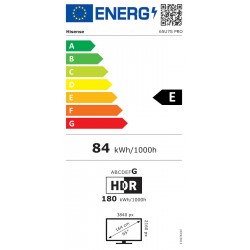 Hisense Smart Τηλεόραση 65" 4K UHD Mini LED U7S Pro HDR (2026) 65U7S 