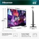 Hisense Smart Τηλεόραση 65" 4K UHD QLED E7S HDR (2026) 65E7S