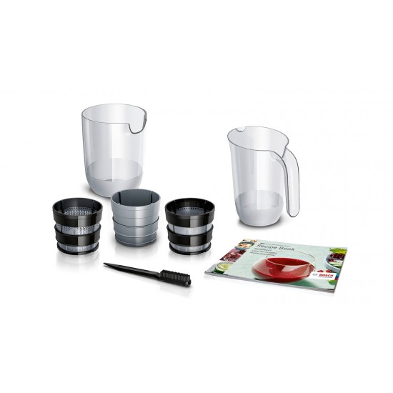 Bosch MESM731M Αποχυμωτής Αργής Σύνθλιψης 150W Inox Μαύρος