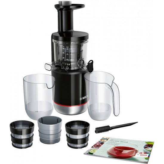 Bosch MESM731M Αποχυμωτής Αργής Σύνθλιψης 150W Inox Μαύρος