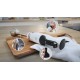 Bosch MSM4W220 Serie 4 Ραβδομπλέντερ με Ανοξείδωτη Ράβδο 600W Λευκό