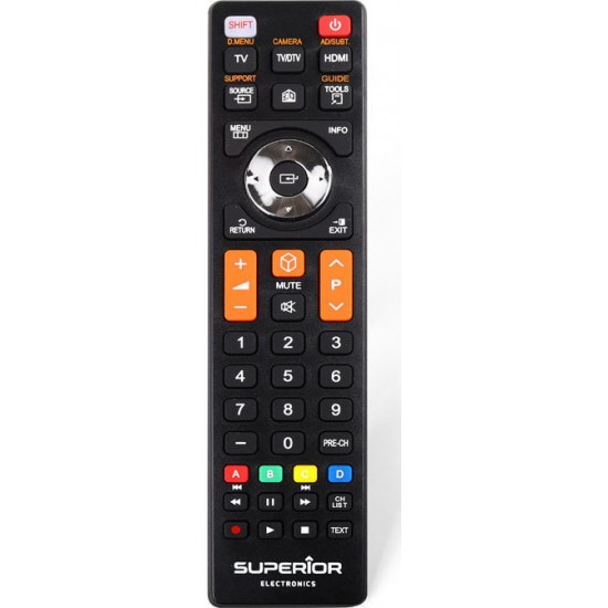 Superior Electronics Συμβατό Τηλεχειριστήριο Ready To Use για Τηλεοράσεις Samsung