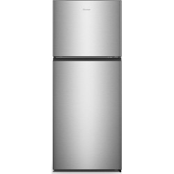 Hisense Ψυγείο Δίπορτο 381lt Total NoFrost Υ172xΠ70xΒ63.5εκ. Inox RT488N4DC2