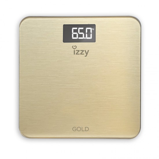 Izzy IZ-7008 Ψηφιακή Ζυγαριά Χρυσό 