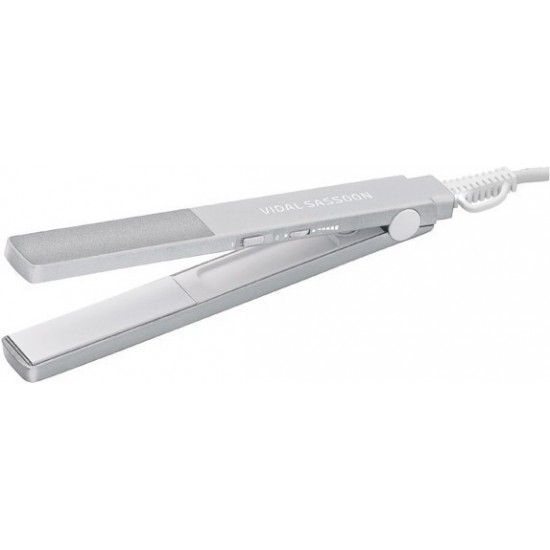 Vidal Sassoon VS-109 Πρέσα Μαλλιών με Κεραμικές Πλάκες Silver