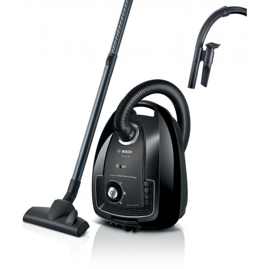 Bosch BGB38BA1 Ηλεκτρική Σκούπα 600W με Σακούλα 4lt Μαύρη Bosch BGB38BA1 Ηλεκτρική Σκούπα 600W με Σακούλα 4lt Μαύρη