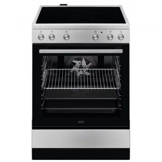 AEG CCB6400NBM Κουζίνα 73lt με Κεραμικές Εστίες Π59.6εκ. Inox