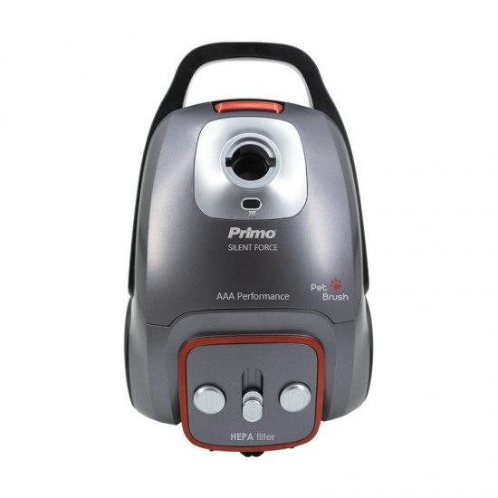 Primo PRVC-40489 Ηλεκτρική Σκούπα 700W με Σακούλα 3lt Γκρι