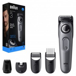 Braun Series 3 Επαναφορτιζόμενη Κουρευτική Μηχανή Γκρι BT3560