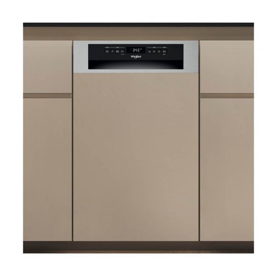 Whirlpool Εντοιχιζόμενο Πλυντήριο Πιάτων για 10 Σερβίτσια Π44.5xY82εκ. Μπεζ WH6PB10BS7A0